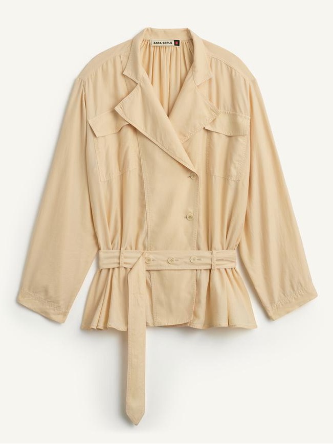 Zara Vrsht Fld 16 Jacket Overshirt Limited Collection